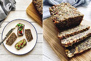 Sėklų duona be miltų ir mielių: nulis pastangų, o rezultatas puikus