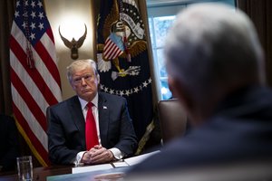 Donaldas Trumpas: dėl dalinio federalinių įstaigų uždarymo kalti demokratai