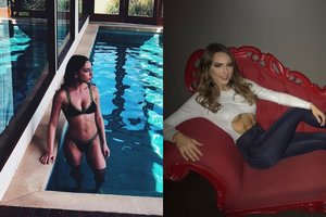 Eminemo dukra Hailie stebina karštais atostogų kadrais