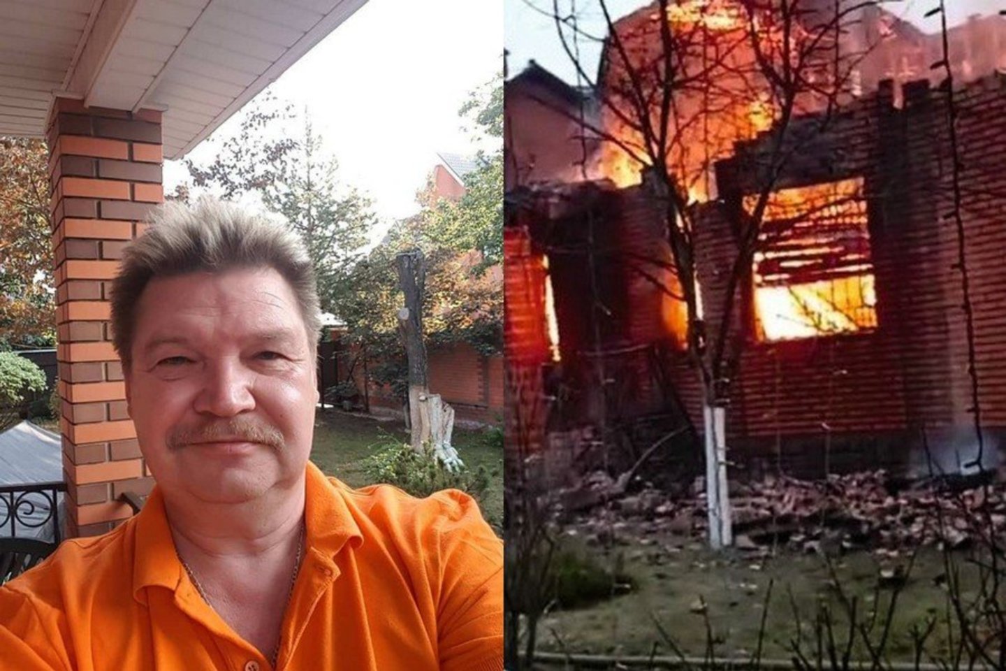 Sudegė Nikolajaus Bandurino šeimos namai.