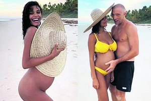 Buvęs Monicos Bellucci vyras Vincent’as Casselis su į dukras tinkančia manekene laukiasi kūdikio