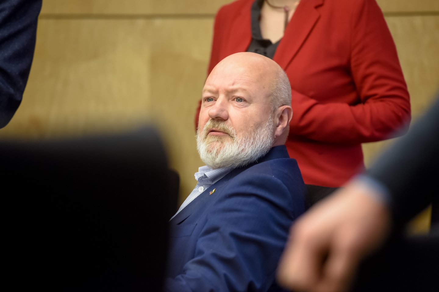 E.Gentvilas yra ne kartą pabrėžęs, kad visada labai tikėjo A.Armonaite.<br>D.Umbraso nuotr.