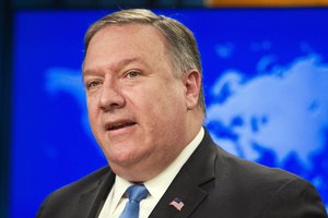 Mike'as Pompeo vyks į Artimuosius Rytus derybų dėl Jemeno, Sirijos ir Irano