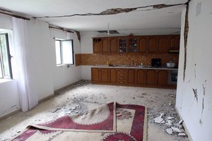 Albanijoje žemės drebėjimas apgadino namų, žmonės nenukentėjo