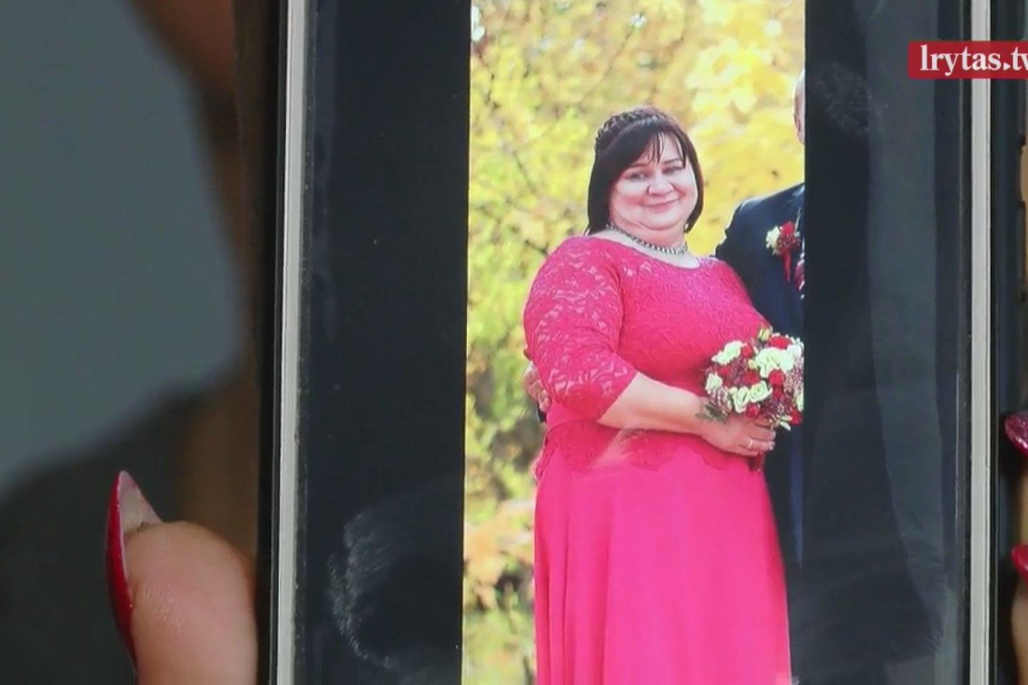 Per 10 mėnesių 43 metų biržietė Loreta Dobilevičienė sulieknėjo perpus.<br>„Lietuvos ryto“ televizijos nuotr.