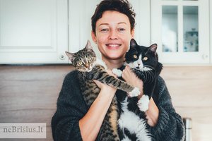 Aistė: „Nusprendžiau, kad dviese joms bus linksmiau gyventi“