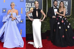 20 stilingiausių „Auksinių gaublių“ suknelių: nuo tradicinio Holivudo spindesio iki leopardo raštų