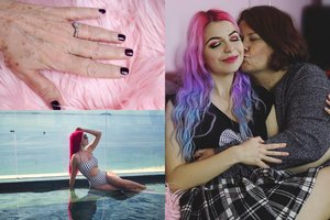 Žinoma tinklaraštininkė pasipiršo 37 metais vyresnei mylimajai 