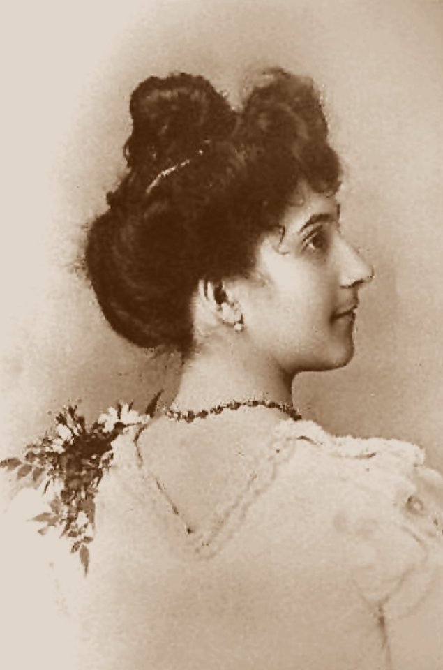J.Calment, kai jai buvo 20 metų, nufotografuota 1895 m.<br>Wikipedia.org nuotr.