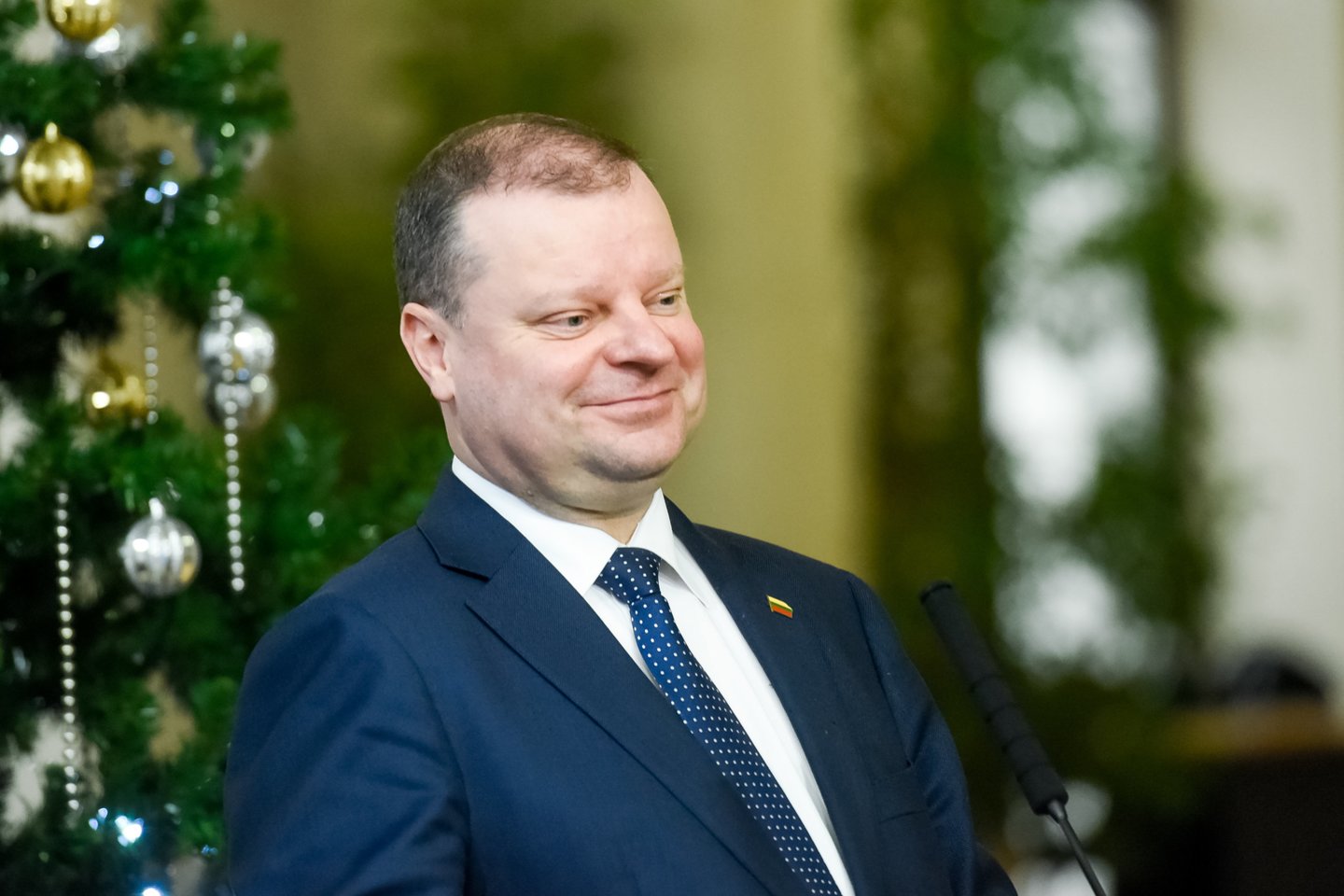 Premjeras Saulius Skvernelis.