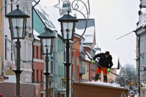 Austrijai laukiant naujų sniego audrų Vokietija ir Nyderlandai ruošiasi potvyniams