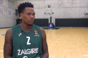 Į Kauną atvykęs „Žalgirio“ naujokas D. Thompsonas: „Tai buvo greitas ir lengvas sprendimas“