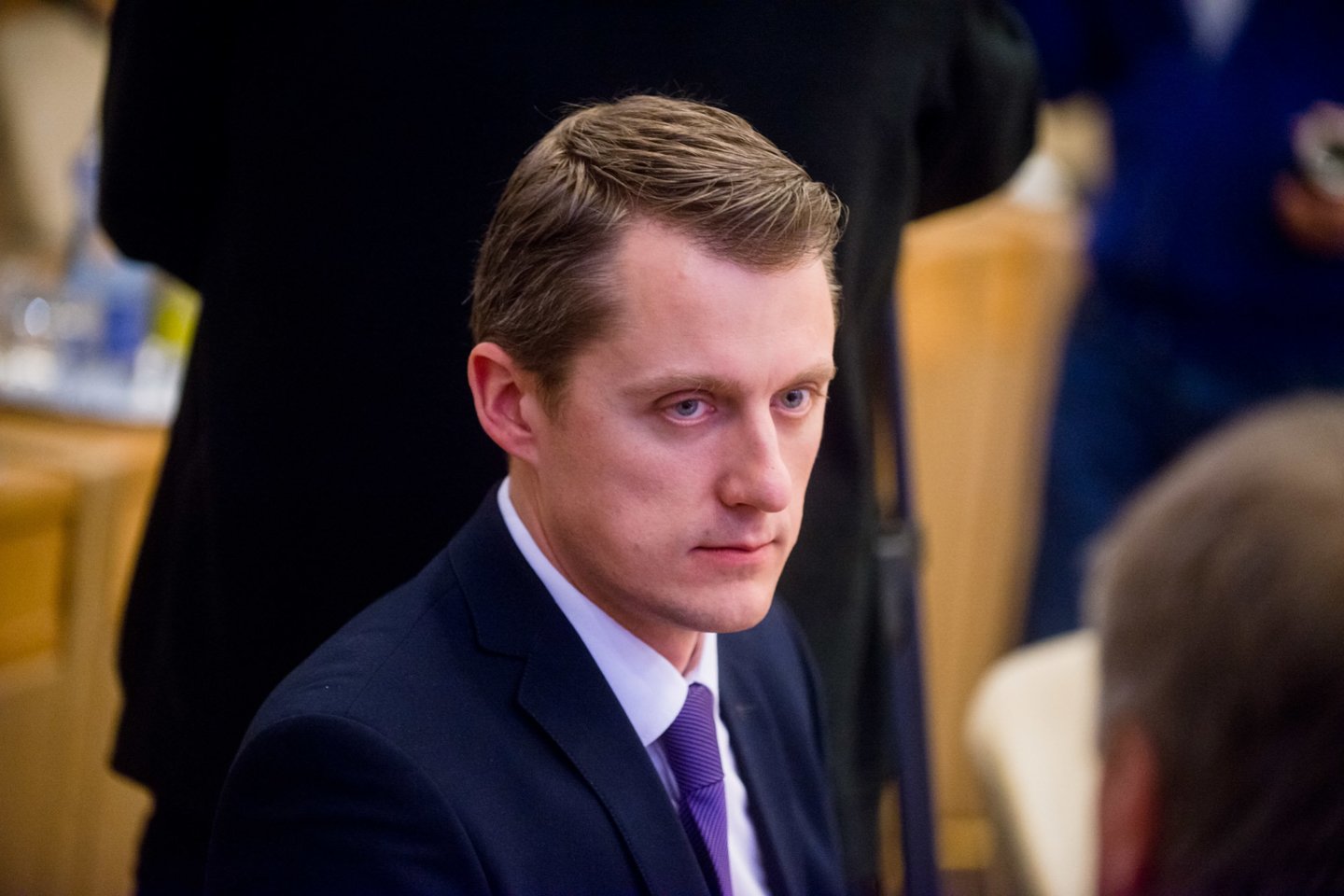 Energetikos ministras Žygimantas Vaičiūnas.<br>J.Stacevičiaus nuotr.