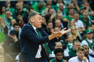 Beviltiškiausią saviškių mačą stebėjęs Š. Jasikevičius: „Komandai sunkus momentas“