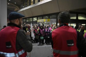 Numatomi streikai Vokietijos oro uostuose: gali būti atšaukti ir skrydžiai