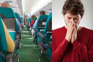 Dėl lengvos slogos lietuvis lėktuve patyrė tai, ko nesitikėjo: „Net silpna pasidarė“