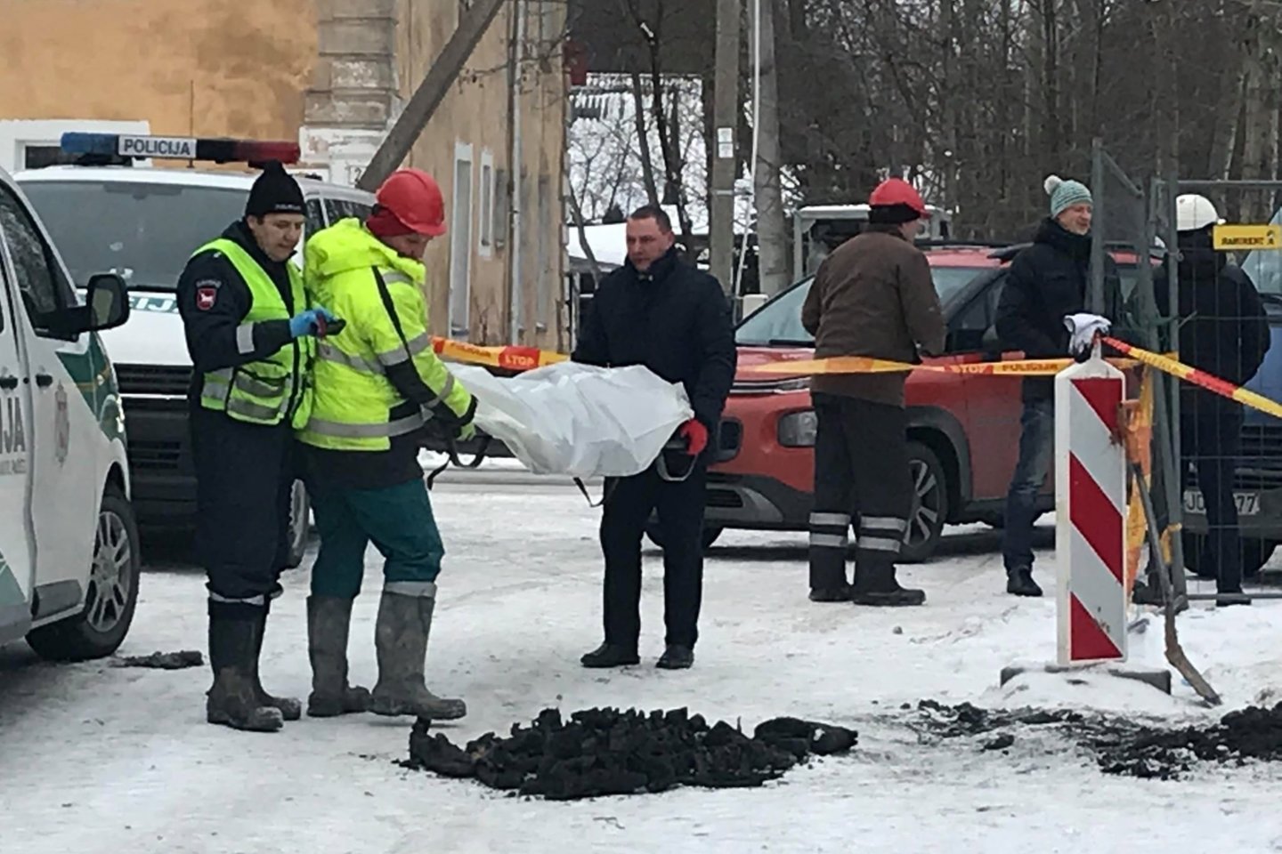 Karmėlavoje aptikti žmonių palaikai.