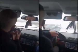 BMW vairuotojas norėjo parodyti, ką sugeba, – apsijuokė prieš visą Lietuvą