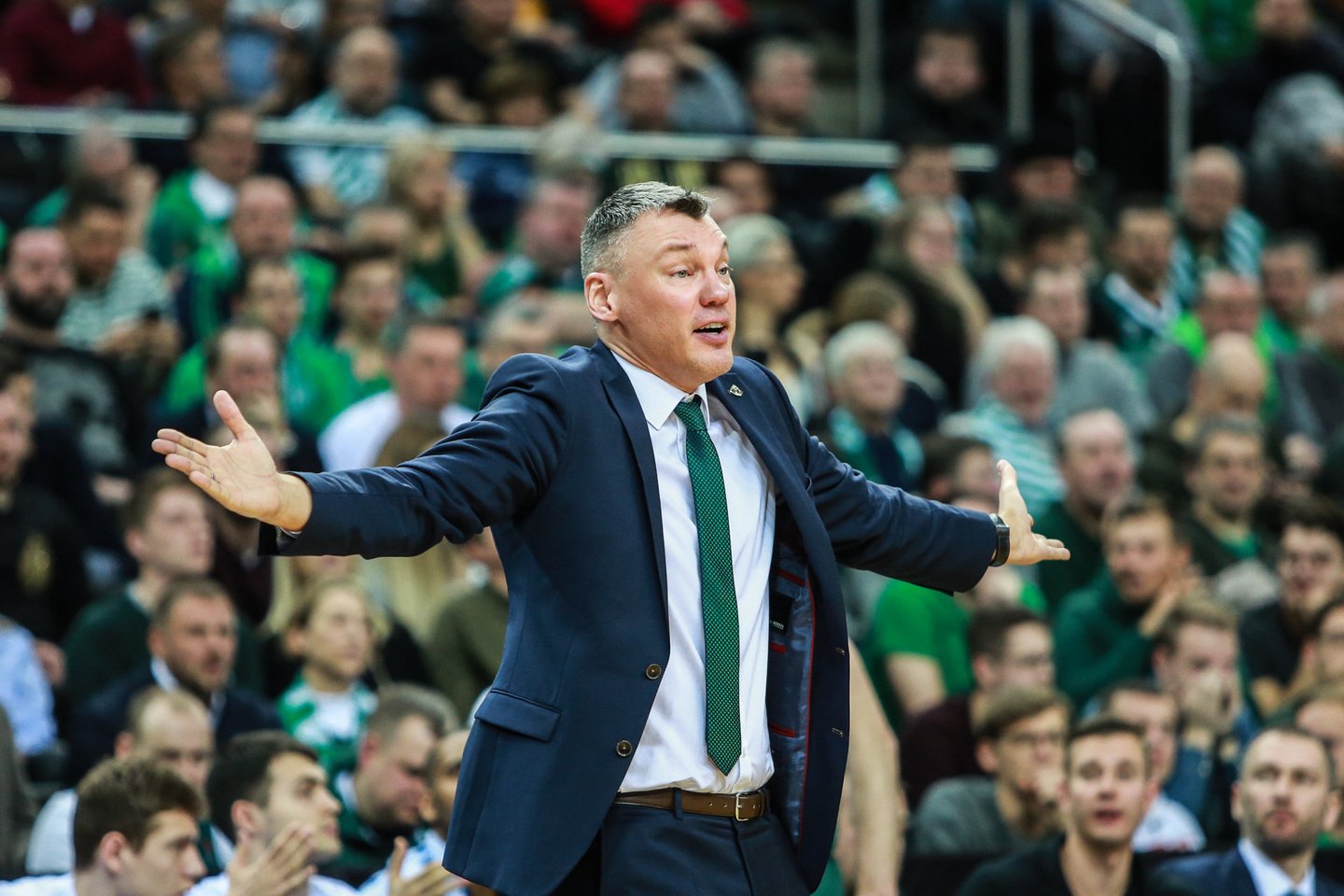 Kauno „Žalgirio“ komanda bus stumiama Eurolygos trauktis iš lKL čempionato?<br>G.Bitvinsko nuotr.