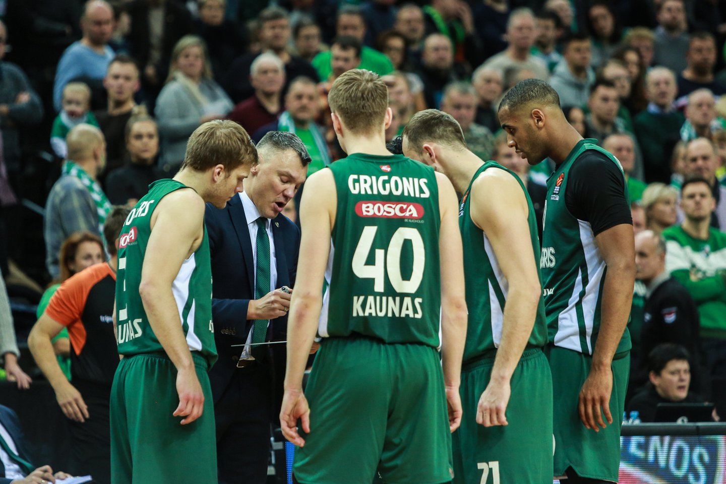 Kauno „Žalgirio“ komanda bus stumiama Eurolygos trauktis iš lKL čempionato?<br>G.Bitvinsko nuotr.