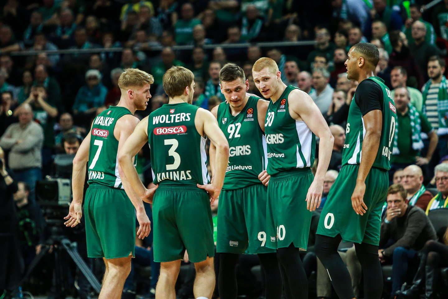 Kauno „Žalgirio“ komanda bus stumiama Eurolygos trauktis iš lKL čempionato?<br>G.Bitvinsko nuotr.