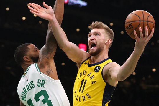 Asmeninius rekordus gerinusio D. Sabonio žaidimas nublanko prieš sutriuškinimą Bostone