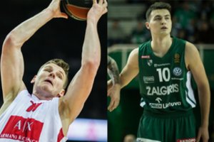 Ypatingi L. Ulecko ir A. Gudaičio pirmieji kartai Eurolygoje