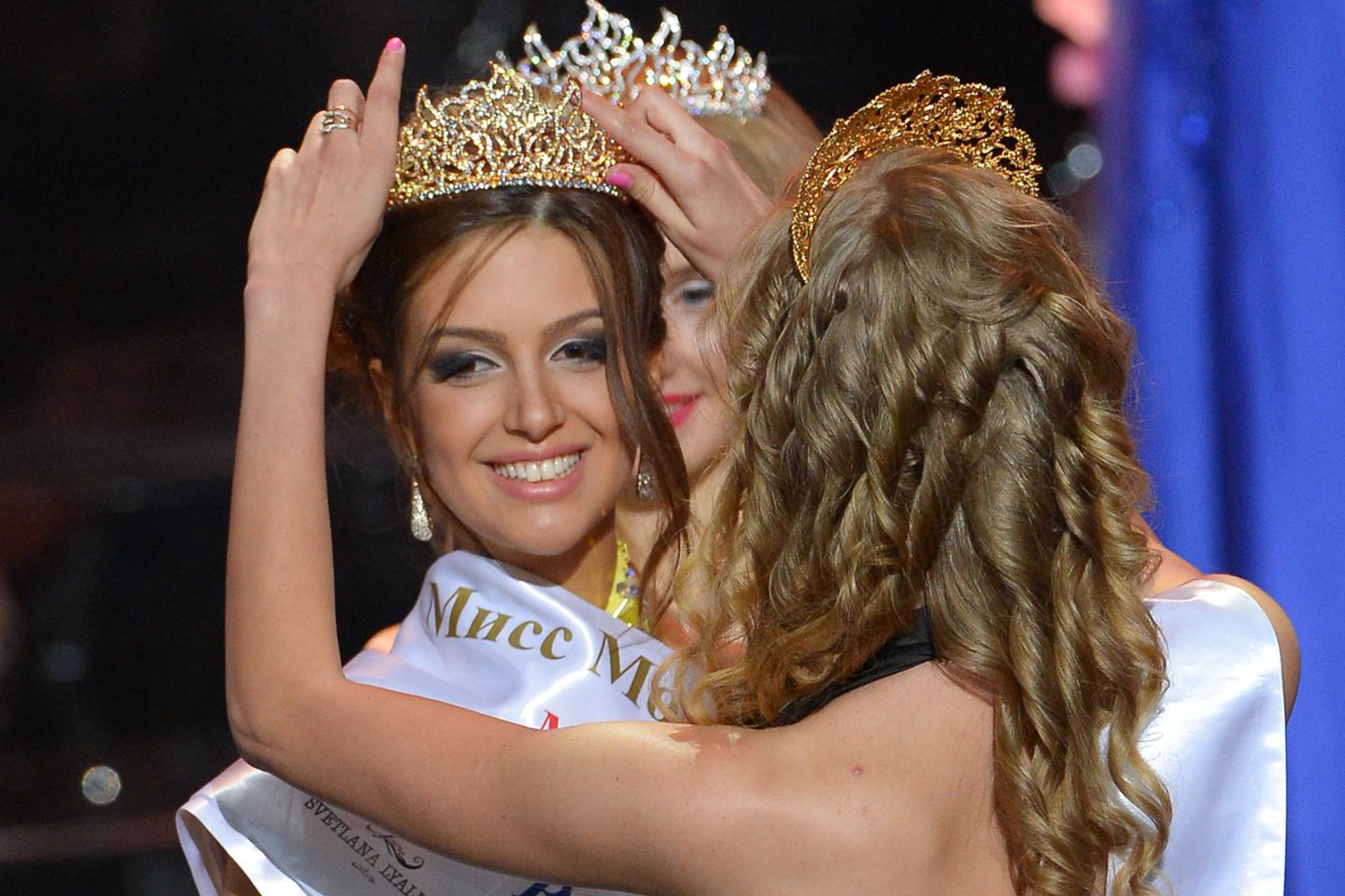  Oksana Vojevodina 2015 metais laimėjo konkursą „Mis Maskva“.<br> Sputnik/Scanpix nuotr. 