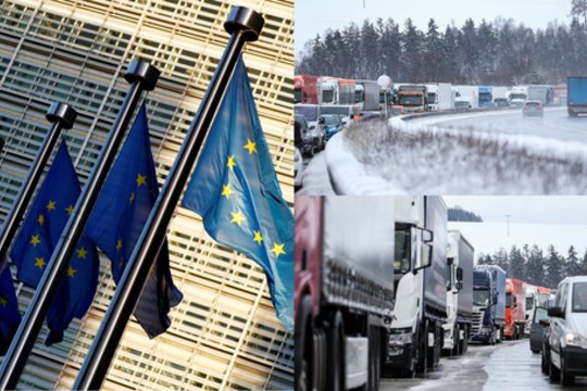 Vežėjai iš Rytų Europos nusiteikę kovoti: „Kitaip dešimtys tūkstančių žmonių praras darbą“