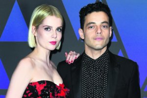 Rami Malekas ir Lucy Boynton – pora ir ekrane, ir gyvenime