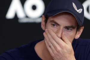 A. Murray daugiau negali kentėti – žiaurūs skausmai verčia jį trauktis iš teniso