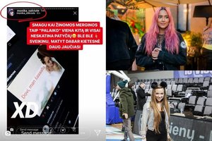 Po K. Meschino intymių kadrų skandalo – netikėtas M. Šalčiūtės kirtis