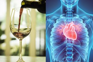 Šokiruojančios rentgeno nuotraukos parodė, kaip širdį paveikia 2 taurės vyno per dieną