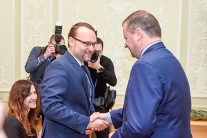 S. Skvernelio palaikymas M. Kvietkauskui: vienas tikrai nesi karys