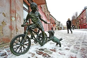 Kauno senamiestis pasipuošė nauju akcentu – liepia nežiopsoti