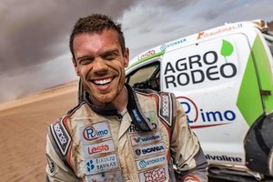 Penktajame Dakaro etape Vaidotas Žala pateko į smėlio audrą