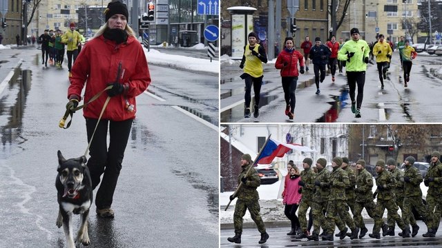 8 tūkst. žmonių nepabūgo šaltuko Vilniuje ir bėgo „Gyvybės ir mirties keliu“