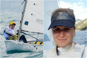 Obuolys nuo obels netoli rieda: G. Volungevičiūtės-Scheidt sūnus tapo Brazilijos buriavimo čempionu