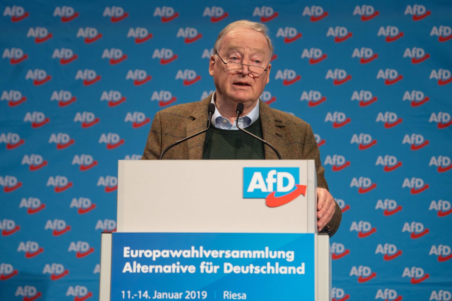  Tai pirmas kartas, kai kuri nors partija paragino siekti „Dexit“ – Vokietijos išstojimo iš ES.<br> AFP/Scanpix nuotr.