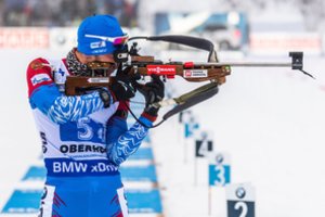 Lietuvos biatlonininkai estafetėje užėmė 20-ąją vietą