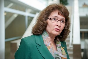 R. Baškienė apgailestauja, kad pateko į nuotraukas su suvarpytu taikiniu