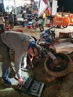 Balio Bardausko pagalba ant kelių puolusiam motociklininkui suteikė viltį