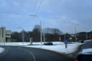 Troleibuso vairuotojas už tokį elgesį nepagailėjo: paviešino nufilmuotą vaizdą