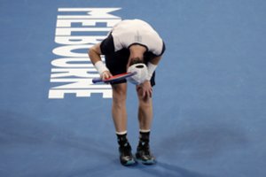 A. Murray Melburne su ašaromis akyse krito. Tai buvo jo paskutinis karjeros mačas?