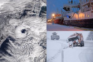 Įspėja ir lietuvius Norvegijoje: šalį purto galinga stichija, kurios nebuvo 37 metus