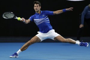 N. Džokovičius „Australian Open“ pradėjo nušluodamas amerikietį