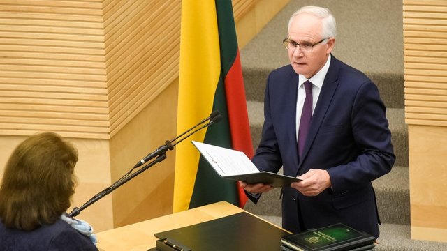 Švietimo, mokslo ir sporto ministru paskirtas A. Monkevičius