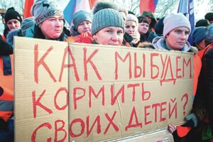 Pošventinės Rusijos kasdienybė: į gatves plūsta nauja bedarbių armija