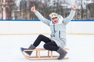 Olimpines žaidynes mačiusiomis slidėmis čiuožinėjanti V. Vencienė padės siekti Lietuvos rekordo