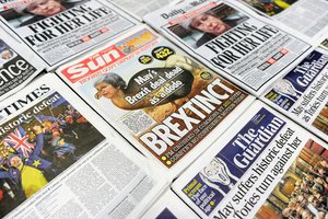 „Brexit“ be susitarimo rizika dar niekada nebuvo tokia didelė